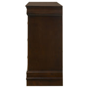 Louis Philippe 6-drawer Dresser Cappuccino - 202413