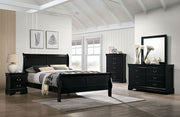 Louis Philippe Black Dresser - FM7866BK-D