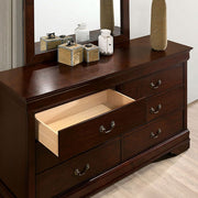 Louis Philippe Dark Cherry Dresser - FM7866CH-D