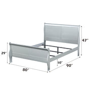 Louis Philippe EK Bed - 26727EK