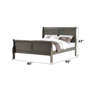 Louis Philippe EK Bed - 26787EK
