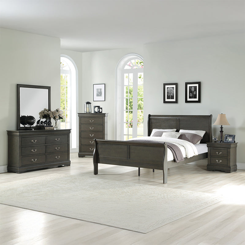 Louis Philippe EK Bed - 26787EK