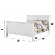 Louis Philippe III EK Bed - 24497EK