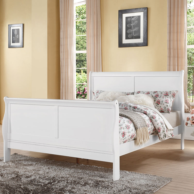 Louis Philippe III Queen Bed - 24500Q