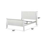 Louis Philippe Queen Bed - 23830Q
