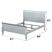 Louis Philippe Twin Bed - 26740T