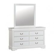 Louis Philippe White Dresser - FM7866WH-D