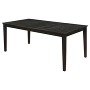 Louise 5-piece Rectangular Extension Leaf Dining Set Black - 101561-S5
