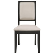 Louise 5-piece Rectangular Extension Leaf Dining Set Black - 101561-S5