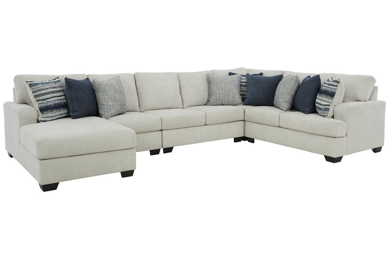 Lowder Stone 5 - Piece LAF Sectional - Gate FurnitureSectional