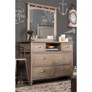 Loxley Weathered Oak Mirror - CM7351M