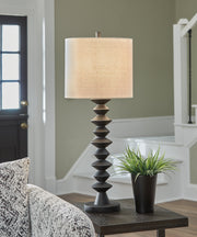Luanndon Black Buffet Lamp - L235783