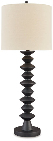 Luanndon Black Buffet Lamp - L235783