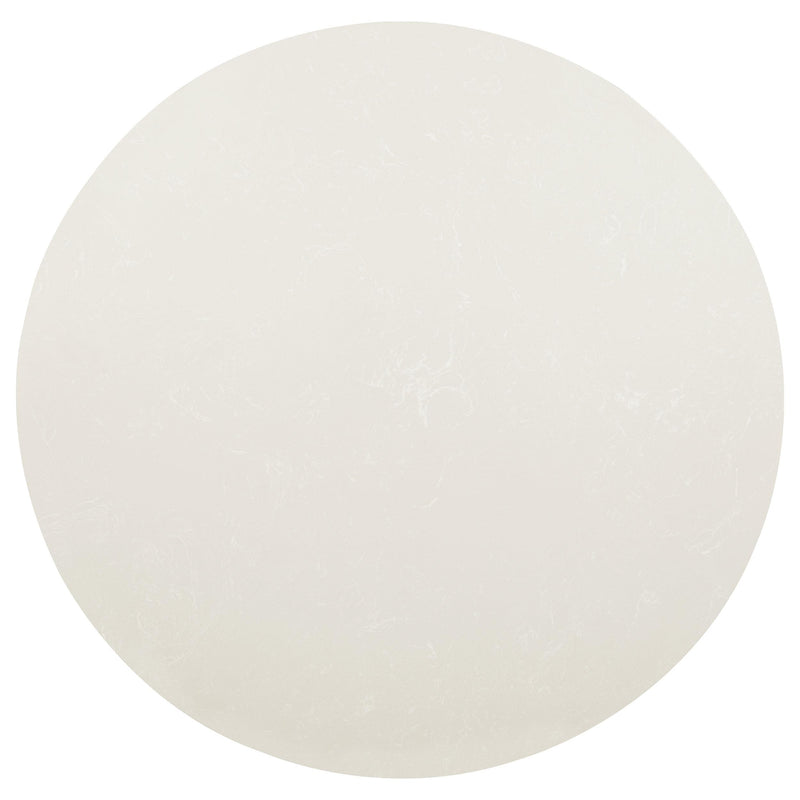 Lucaire 54-inch Round Cultured Marble Dining Table Sandstone - 105967