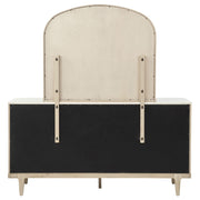 Lucaire 6-drawer Dresser Cabinet with Mirror Sandstone - 225183M