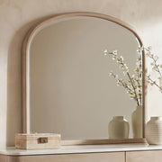 Lucaire Arched Dresser Mirror Sandstone - 225184