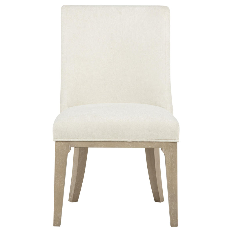 Lucaire Arched Upholstered Dining Side Chair Cream (Set of 2) - 105962