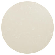 Lucaire Round Cultured Marble Top End Table Honed Cream and Sandstone - 706747