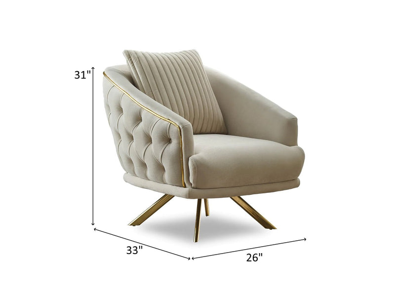 Lucas 26" Wide Armchair - Gate FurnitureAccent Chairs