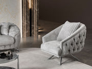 Lucas 3-pieces (Sofa & Loveseat & Chair) Livingroom Set in Beige - 200-ST-LUC-TURKO276-321