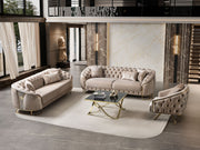 Lucas 3-pieces (Sofa & Loveseat & Chair) Livingroom Set in Beige - 200-ST-LUC-TURKO276-321