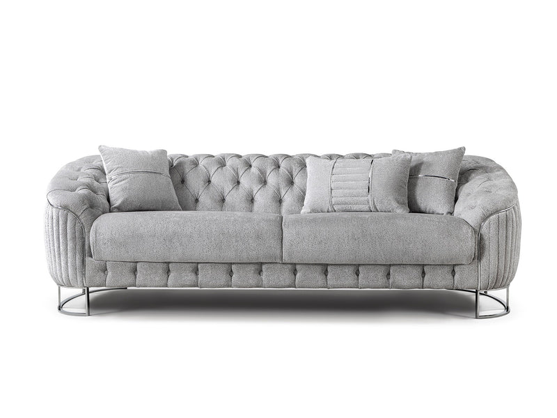 Lucas 3-pieces (Sofa & Loveseat & Chair) Livingroom Set in Beige - 200-ST-LUC-TURKO276-321
