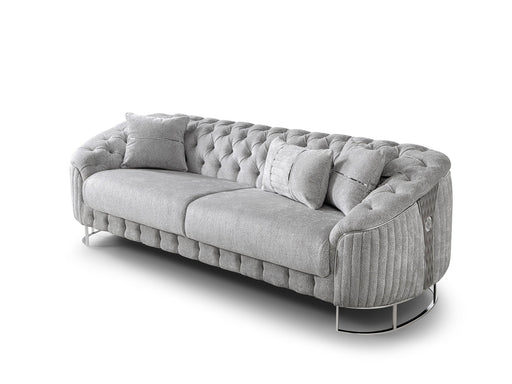 Lucas 3-pieces (Sofa & Loveseat & Chair) Livingroom Set in Grey - 200-ST-LUC-HENRY04-321