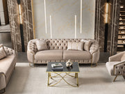 Lucas 3-pieces (Sofa & Loveseat & Chair) Livingroom Set in Grey - 200-ST-LUC-HENRY04-321