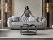 Lucas 3-pieces (Sofa & Loveseat & Chair) Livingroom Set in Grey - 200-ST-LUC-HENRY04-321
