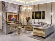 Lucas 4-pieces (2 Sofa & 2 Chair) Livingroom in Grey - 200-MUM-LUC-3311
