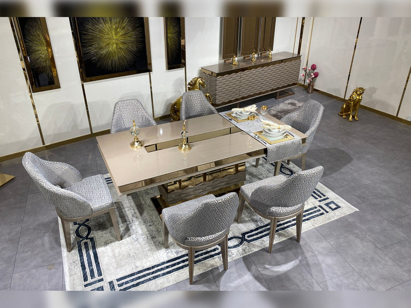 Lucas Dining Table - 200-MUM-LUC-DT-6