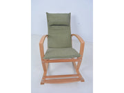 Lucas Rocking Chair Fume in Red - 701-ROC-RED