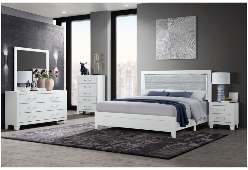 Luccia White Dresser - LUCCIA-WHITE-DR