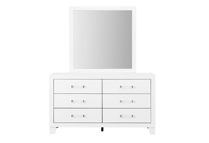 Luccia White Mirror - LUCCIA-WHITE-MR