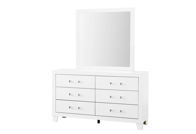 Luccia White Mirror - LUCCIA-WHITE-MR
