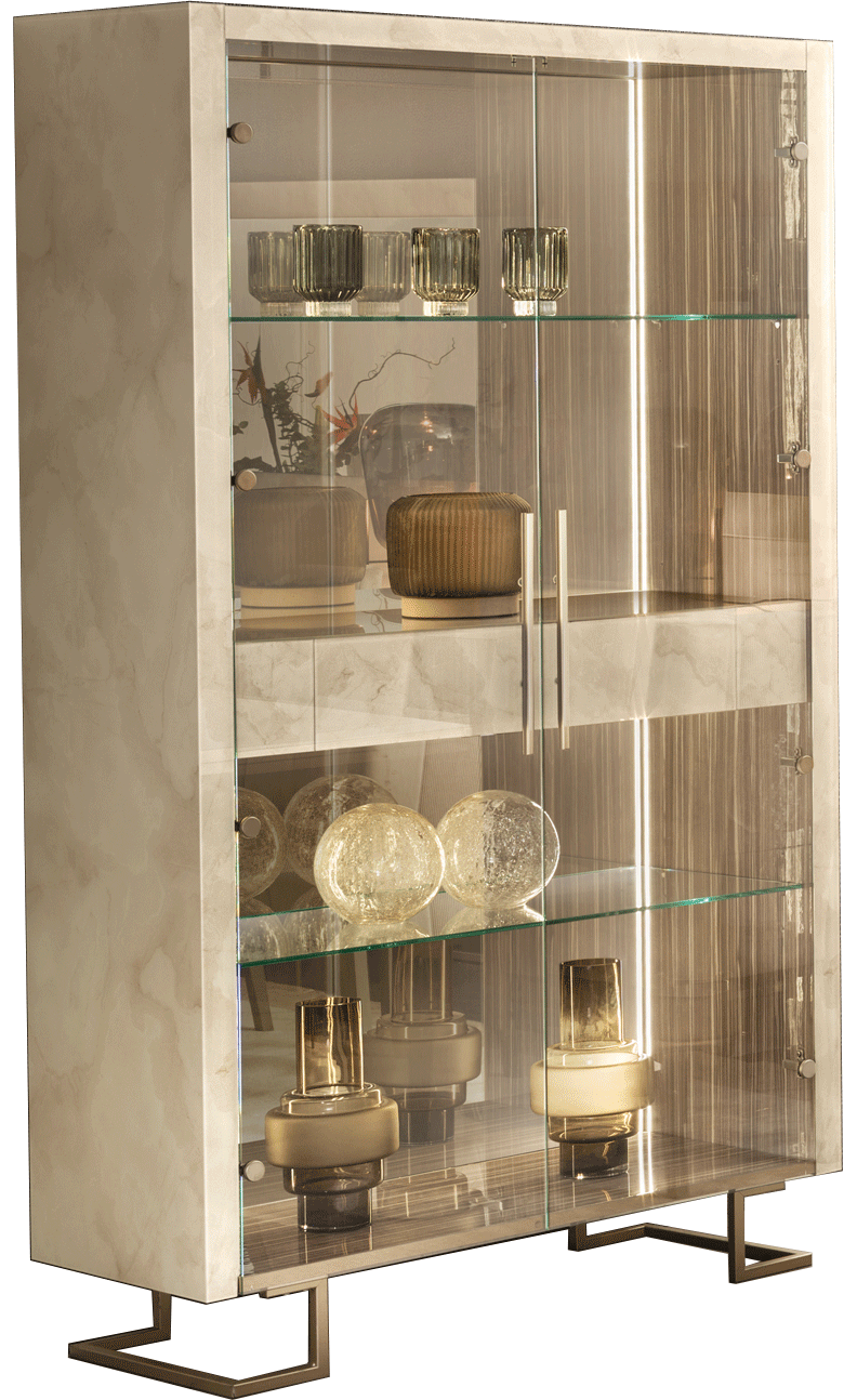 Luce 2 Door Cabinet w/Drawer - i38250