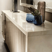 Luce 4 Door Buffet w/ Mirror SET - p13213