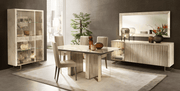 Luce 4 Door Buffet w/ Mirror SET - p13213