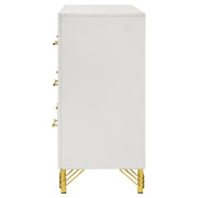 Lucia 6-drawer Dresser Cabinet White - 224733