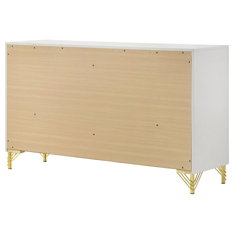Lucia 6-drawer Dresser Cabinet White - 224733