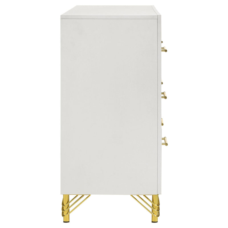 Lucia 6-drawer Dresser Cabinet White - 224733