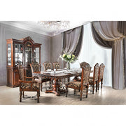 Lucie Brown Cherry Dining Table - CM3788T-TABLE