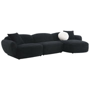 Lucifer Sectional Sofa w/3 Pillows - LV03525