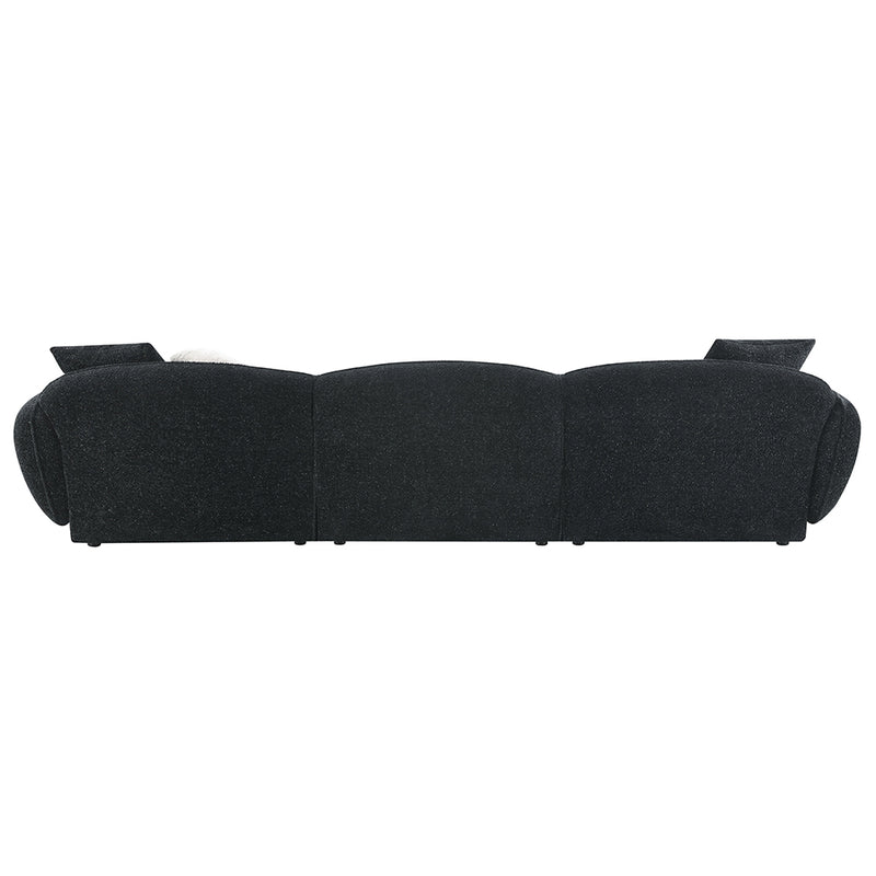 Lucifer Sectional Sofa w/3 Pillows - LV03525
