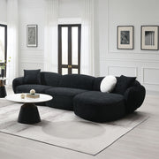Lucifer Sectional Sofa w/3 Pillows - LV03525