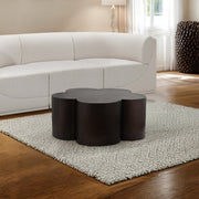 Lucky Iron Coffee Table in Brown - 99099Brown-CT