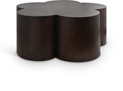 Lucky Iron Coffee Table in Brown - 99099Brown-CT