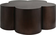 Lucky Iron Coffee Table in Brown - 99099Brown-CT