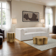 Lucky Iron Coffee Table in Gold - 99099Gold-CT