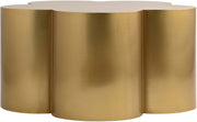 Lucky Iron Coffee Table in Gold - 99099Gold-CT